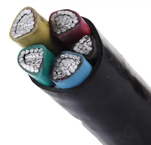 Kabel listrik Aluminium terisolasi XLPE selubung PVC tahan api 6mm 10mm 16mm 25mm 50mm 70mm