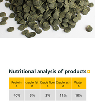 Spirulina Wafer Makanan Ikan Alga Spiirulina Tablet Makanan Ikan
