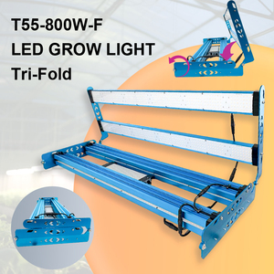 Kingbrite 2025 Mới Nhất 800W T55 Có Thể Gập Lại <span class=keywords><strong>LED</strong></span> Phát Triển Ánh Sáng Với Triple-Fold Ánh Sáng Thanh Lm301h Evo <span class=keywords><strong>Osram</strong></span> 660nm 730nm LG UV - Product Image 3