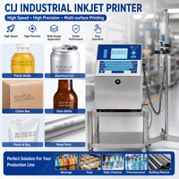 Mesin Printer Inkjet Cij, Mesin Kode Tanggal Inkjet, Printer Nomor Lot, Printer Tanggal Kedaluwarsa Batch untuk Elektronik