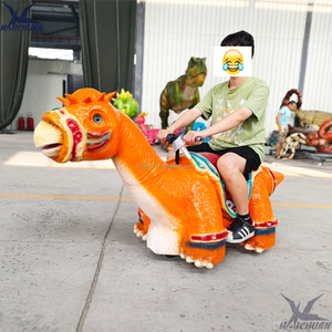 Trottinette électrique de dinosaure de marche de <span class=keywords><strong>jeu</strong></span> de course d'enfants-construction en métal pour l'usage d'intérieur/extérieur dans la garderie de centres commerciaux 4-6 ans - Product Image 4