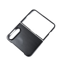 Coque en PC noir mat de haute qualité pour iPhone 18 Duo, coque rigide en plastique creux rainurée et lisse pour iPhone 18 Duo