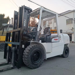 Chariot élévateur diesel d'occasion fiable de 3/5/8/10/15/16/25/30 tonnes Mitsubishi TCM FD50 FD30 FD70 High Master à vendre, moteur Nissan/ISUZU - Product Image 1