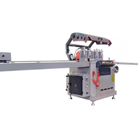 Scie à onglet à tête unique pour profilés aluminium, à angle variable