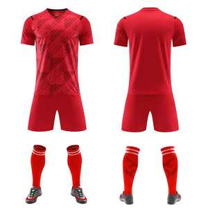 定制升华高品质100% 聚酯男女通用足球俱乐部球衣套装足球制服定制标志英格兰足球 - Product Image 6