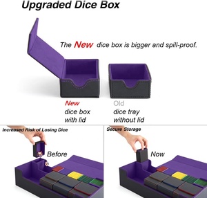 Torson 600 + cuir PU 5-en-1 pour ensemble d'accessoires <span class=keywords><strong>Dragon</strong></span> Shield Sleeves <span class=keywords><strong>Box</strong></span> pour TCG/Trading Cards Commander Yugioh <span class=keywords><strong>Deck</strong></span> <span class=keywords><strong>Box</strong></span> - Product Image 5