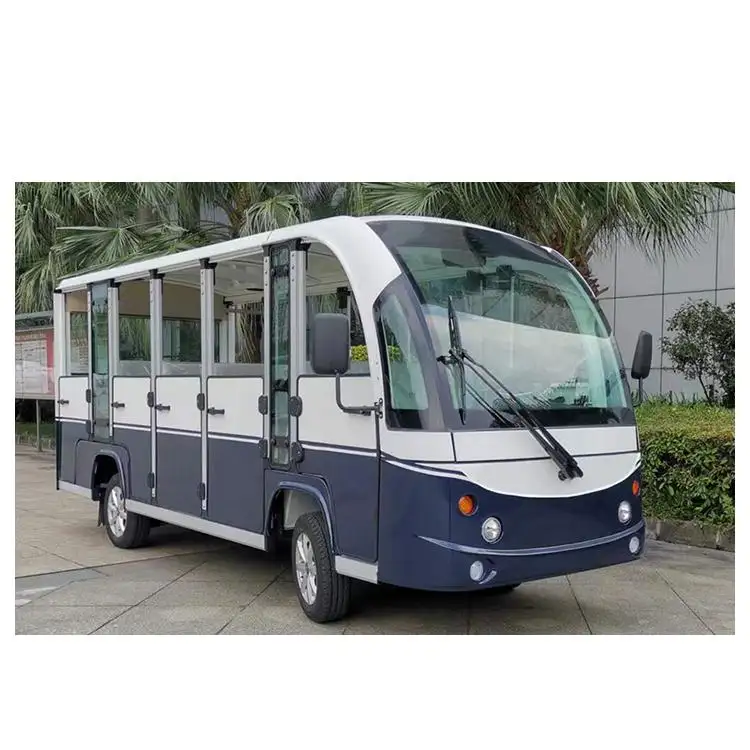Китай 14 человек Электрический экскурсионный автобус с мощным 72v7.5kw