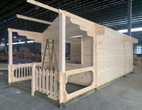 Cabines en bois en gros 2020, conception de mini-maison pour utilisation en abri de voiture