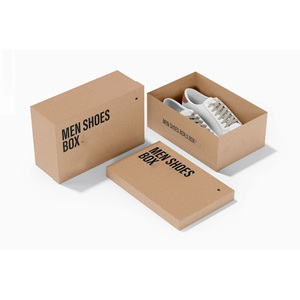 Custom Shoe Box Packaging Logo Printed Wholesale Luxury Lid And Base Paper Boxes Oem Design Recyclable Paper Box