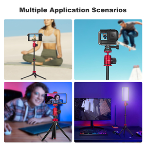 ポケットミニ調節可能な金属製デスクトップ三脚マウント360度ボールヘッド<span class=keywords><strong>DSLR</strong></span> & デジタルカメラ用 - Product Image 2