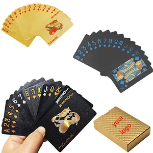 Custom Cocktail Recipe Cards Printing poker deck Maker Set With Mix Recipes Card Cards Gold Black White Silver blue red playing