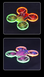 โดรนรุ่นใหม่ H127 ป้องกันการ<span class=keywords><strong>ตก</strong></span> ป้องกันการชน เหมาะสำหรับผู้เริ่มต้น ไฟสีสันสดใส บินผาดโผนได้ ควอดคอปเตอร์ 4 แกน - Product Image 6