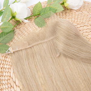 ท็อปเปอร์ผมแท้แบบ HD Lace Single Knot ของสวิส ขายส่ง ผมแท้รัสเซียแบบดิบ สำหรับผู้หญิง - Product Image 5