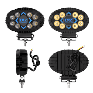 DXZwholesale 5,5 pulgadas LED 4X4 foco nuevo 8 LED 6500K luz blanca DRL para conducción de camiones LOGOTIPO personalizable luces al por mayor - Product Image 1