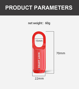 <span class=keywords><strong>Cadenas</strong></span> intelligent à empreinte digitale en alliage <span class=keywords><strong>de</strong></span> zinc, étanche, sans clé, antivol, <span class=keywords><strong>pour</strong></span> porte en aluminium, maison et <span class=keywords><strong>casier</strong></span> <span class=keywords><strong>de</strong></span> gym - Product Image 3