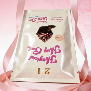 Sachet d'emballage alimentaire imprimé sur mesure, scellé sur trois côtés, pour biscuits et poudre à lever, avec encoche de déchirement - Product Image 4