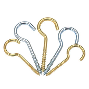 Couleur oeil boulon de levage <span class=keywords><strong>vis</strong></span> crochet balançoire raccord or oeil poisson O fermoir gros mur crochet <span class=keywords><strong>vis</strong></span> - Product Image 5