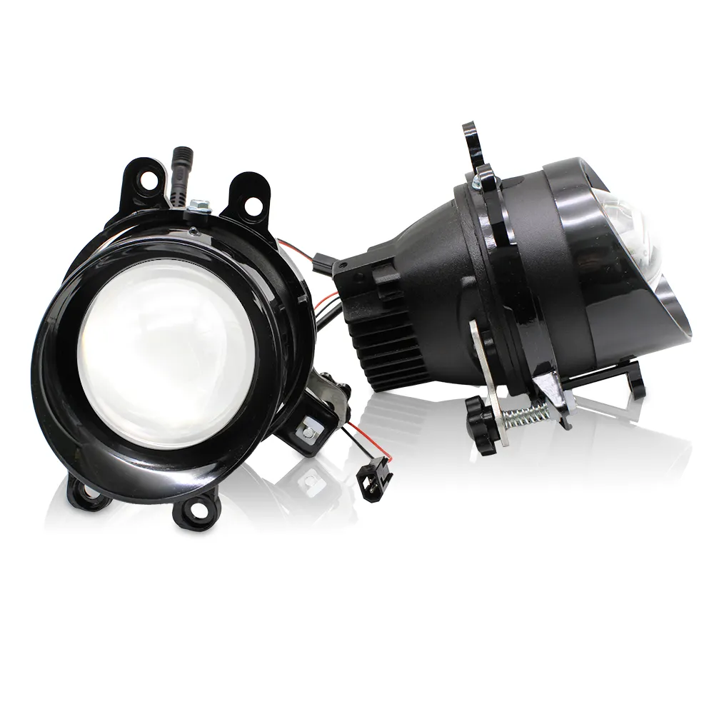 Projecteur led antibrouillard avec lentille 3.0 k, 3000k, 3800k, pour Toyota CAMRY Lexus Peugeot Suzuki citroën, 12V, 27W, 6000 pouces