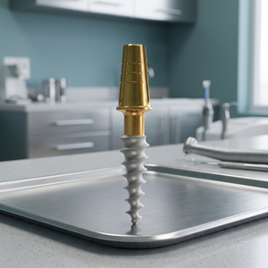 Implante Dental Profesional de Titanio de Una Pieza con Forma de Raíz para Procedimientos de Implante Inmediato, Implante de Cirugía Oral - Product Image 3