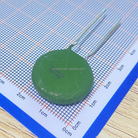 Le disque en céramique a mené des thermistances de ptc comme limiteur de courant d'irruption 800 ohms 130C