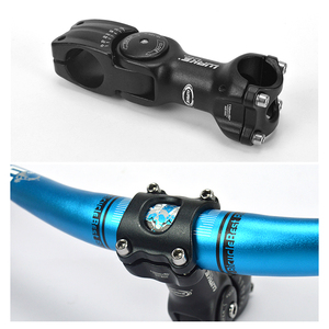 WAKE Bst <span class=keywords><strong>Potence</strong></span> de vélo en aluminium forgé 2D, sablée et anodisée, réglable en angle de 0 à 60 degrés, multi-longueurs, pour <span class=keywords><strong>VTT</strong></span> - Product Image 6