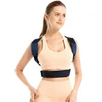 Correcteur de posture FSPG noir, nouveau design, corrige les épaules recourbées, aligne la colonne vertébrale, pour améliorer la posture