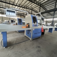 Machine de sciage automatique pour bois, optimisation de la longueur des planches, ligne de coupe