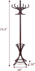 Cũng Bán Gỗ Áo Hoook Giá Lưu Trữ Trẻ Em Của Áo Giá Gỗ Bạch Dương Rắn Gỗ Áo Và Hat Giá - Product Image 2