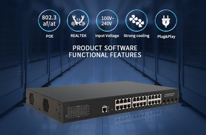 Nhà máy 10 gam quản lý <span class=keywords><strong>Ethernet</strong></span> chuyển đổi <span class=keywords><strong>Gigabit</strong></span> <span class=keywords><strong>24</strong></span> Port + 4*10 gam SFP uplink cổng mạng chuyển đổi L3 quản lý - Product Image 5