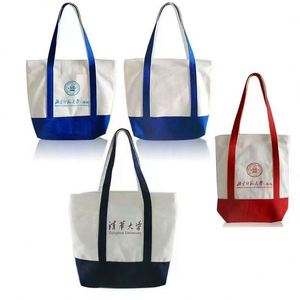 กระเป๋าผ้าแคนวาสแบบขายส่ง ปรับแต่งได้ รุ่นใหม่ พร้อมซิปปิด สำหรับใส่ของชำหรือไปเที่ยวชายหาด - Product Image 2