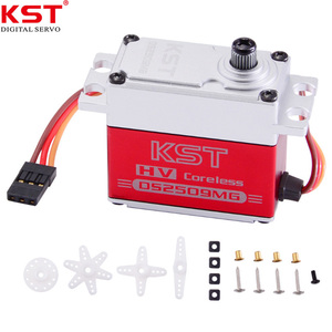 Motor KST DS2509MG 8.4V, Torque 28kg, 0.1seg, Sin Núcleo, Metálico, HV, para Modelos RC, Brazos Robóticos, Autos, Barcos, Helicópteros y Aviones - Product Image 4