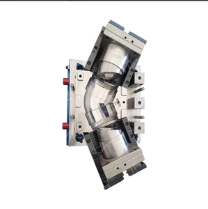 Usine de moulage par injection standard Dongguan 1million de coups 6 ''45 degrés moule de raccord de tuyau coudé - Product Image 2