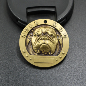Colgante de latón personalizado para mascotas, collar grabado 3D para mascotas - Product Image 3