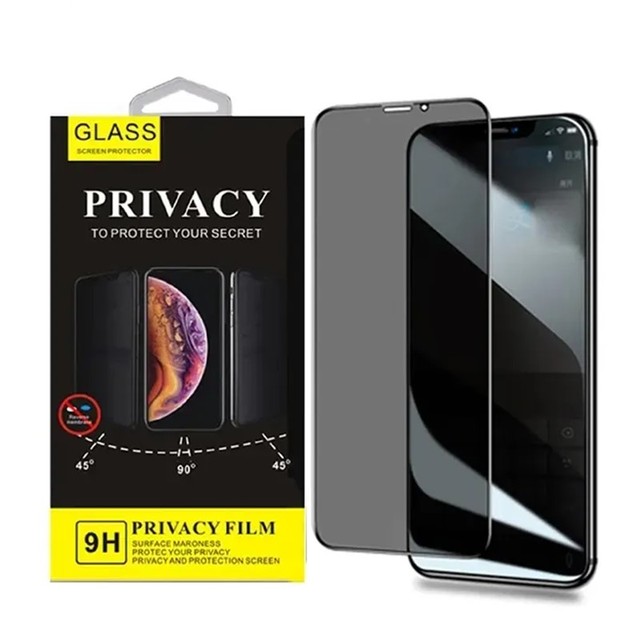 Anti-Spy Tempered Glass Privacy Screen Protector for Xiaomi Oppo