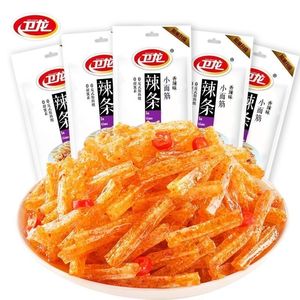 Tiras Picantes Weilong, Palitos Picantes Pequeños, Clásico <span class=keywords><strong>de</strong></span> <span class=keywords><strong>la</strong></span> Infancia, <span class=keywords><strong>Sabor</strong></span> Picante, Refrigerios Picantes Casuales y Duraderos - Product Image 4