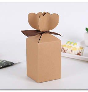 CSMD Fabricantes Chinos Yiwu Proveedores Precio Barato Cinta Cerrar Vacío Material de Papel Kraft Caja de Caramelos <span class=keywords><strong>Sin</strong></span> Etiqueta Personal - Product Image 3