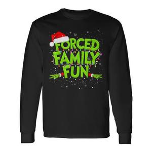 Conjunto de pijama a juego con camiseta de manga larga para una divertida Navidad en familia - Product Image 1