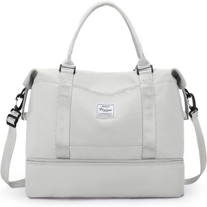 Bolsa de Viaje Ecológica para Mujer con Correa Ajustable, Tela Oxford Transpirable y Cierre de Cremallera - Product Image 4