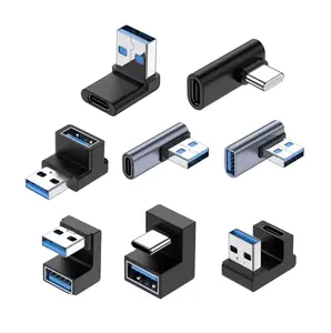 Venta al por mayor USB macho a tipo C hembra adaptador USB C OTG Adaptador convertidor para PC portátil