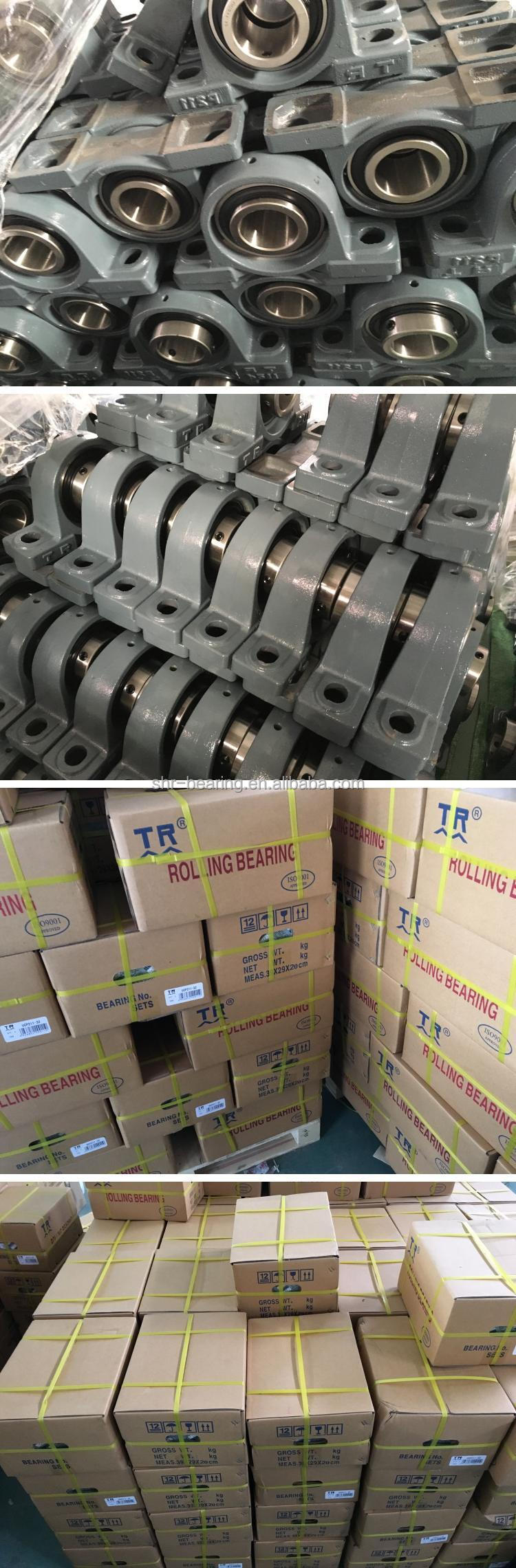 2 Supporti Cuscinetto UCF208/SF40 40mm - Con Alloggiamento In Ghisa, Per Macchinari Industriali