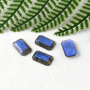 Pierre précieuse naturelle <span class=keywords><strong>Labradorite</strong></span> taillée sur mesure, coupe octogonale facettée, adaptée à la fabrication de bijoux, pierre naturelle en vrac, <span class=keywords><strong>Labradorite</strong></span>. - Product Image 3