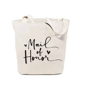 Custom Logo Printed Canvas Bag Reusable Handbag for Beach Travel Eco-Friendly PP/Fabric Handled Bag for Packaging Promotion
