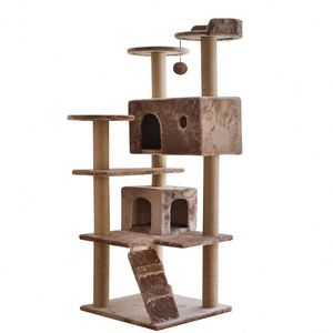 Arbres à chat de haute qualité en gros, design tendance pour grands chats, en bois - Product Image 2