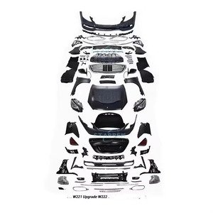 W221 2006-2013 <span class=keywords><strong>Clase</strong></span> S Parachoques exterior Capó Lámparas de ala Faros delanteros Actualización <span class=keywords><strong>a</strong></span> W222 <span class=keywords><strong>2018</strong></span> Kit de carrocerí<span class=keywords><strong>a</strong></span> para <span class=keywords><strong>mercedes</strong></span>-benz - Product Image 6