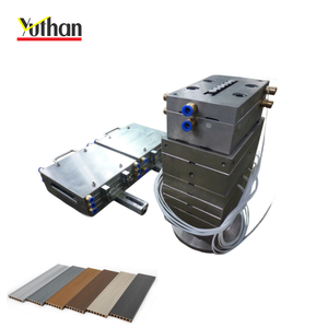 Tùy chỉnh Pe/<span class=keywords><strong>WPC</strong></span>/PVC decking sàn đùn khuôn, 65/132 đùn hỗ trợ tốc độ cao sản xuất đùn khuôn chết đầu - Product Image 3