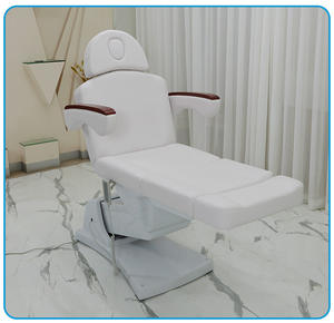 Modernes Design Tragbare Elektrische Massageliege Schönheitssalon Gesichts-<span class=keywords><strong>Aqua</strong></span>-Wimpern-Liegestuhl mit 3 Motoren für Thai-Spa - Product Image 3