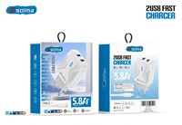 Produk Terlaris Kabel Data TYPE-C 5.8A Pengisi Daya Super Cepat untuk Samsung Galaxy, Oppo, OnePlus
