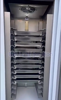 Refrigerador Vertical para Cocina, de 2 Puertas, con Sistema de Enfriamiento por Aire Forzado, Congelador Vertical para Restaurante