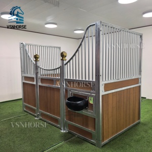 Chuồng ngựa ổn định bền vững chuồng chuồng di động Hệ thống gian hàng Tùy chỉnh cao cấp cho trường đua và trang trại chăn nuôi - Product Image 1