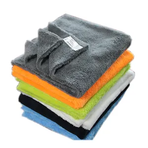 s-18 Cheap terry cloth towel manufacturer fabric roll microfiber suede towel clean car glass face dry absorbent cleaning towel